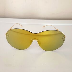 Sunday Somewhere IRIS Gold Shield Sunglasses